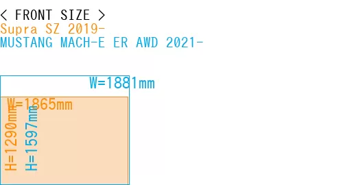 #Supra SZ 2019- + MUSTANG MACH-E ER AWD 2021-